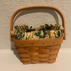 Longaberger 1997 Herizon Hope breast cancer basket